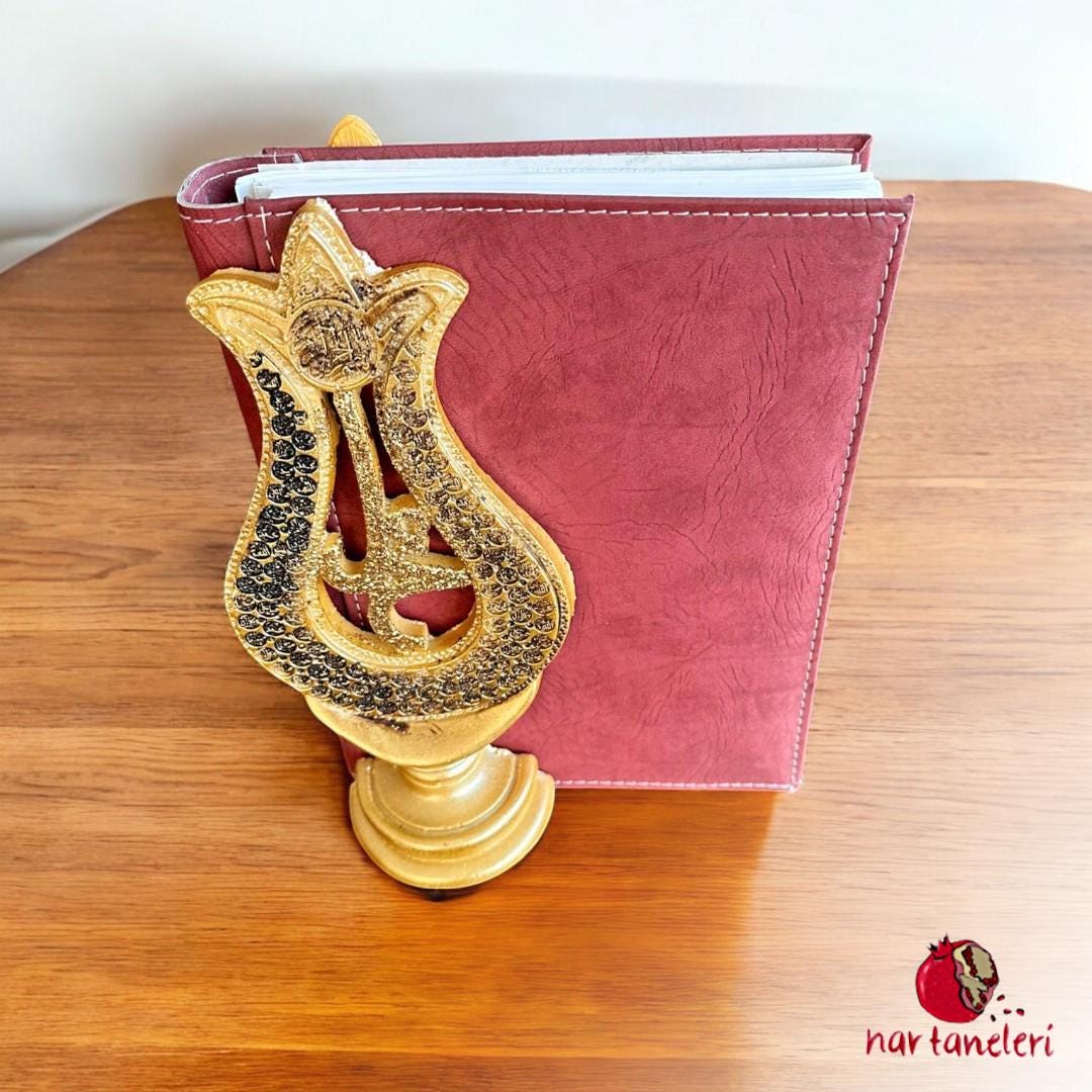 Elegant Golden Decorative Bookend