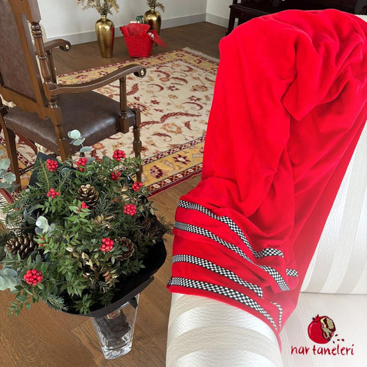 Red Velvet Cozy Blanket