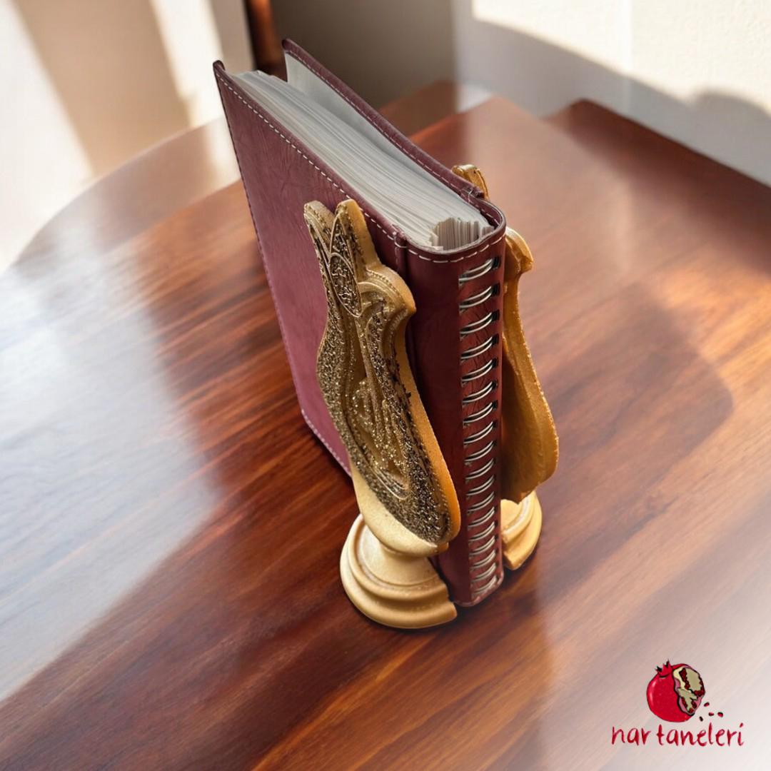 Elegant Golden Decorative Bookend