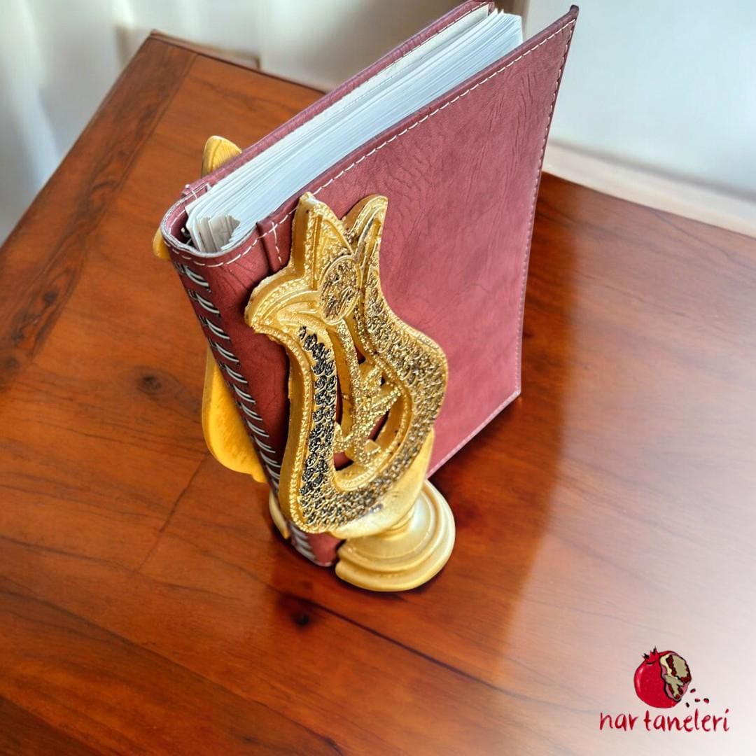 Elegant Golden Decorative Bookend