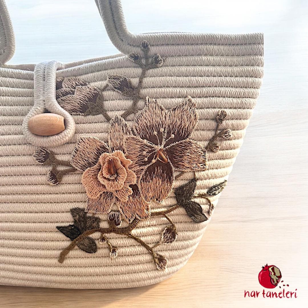Embroidered Handbag